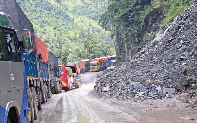 नारायणगढ–मुग्लिङ सडक थप तीन साता बन्द हुने