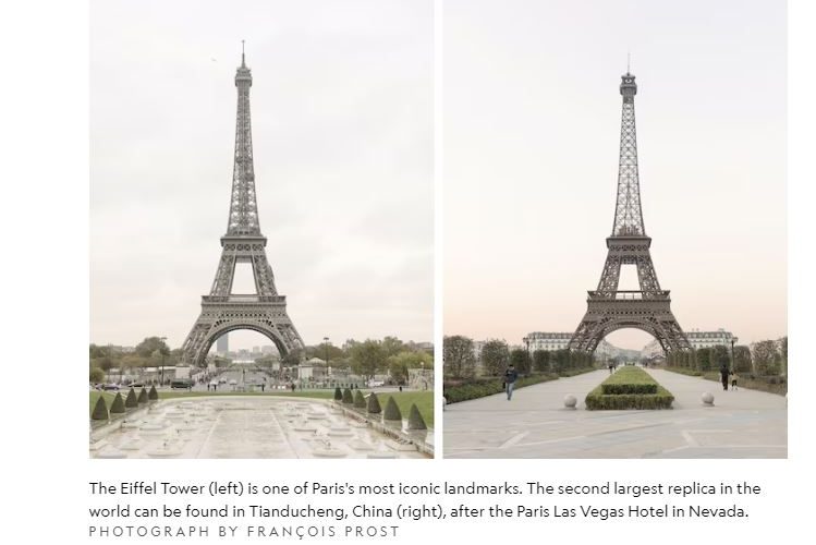 पेरिसको नक्कल गरेर चीनमा बनाइयो सहर, हनिमुन मनाउनेको भीड