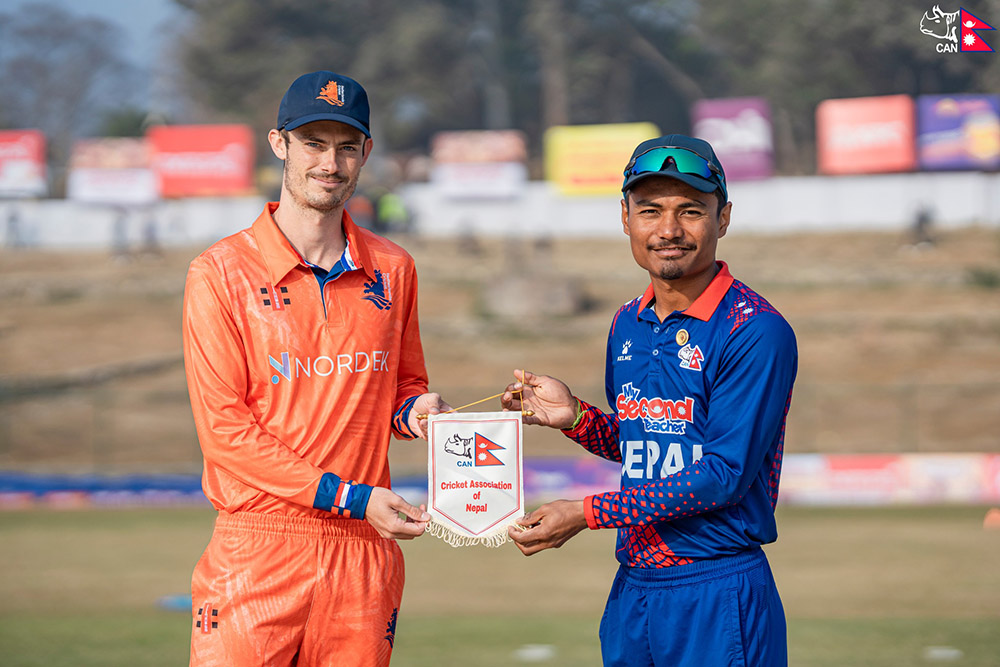 टी-२० सिरिजको फाइनलमा आज नेपाल र नेदरल्याण्डस खेल्दै