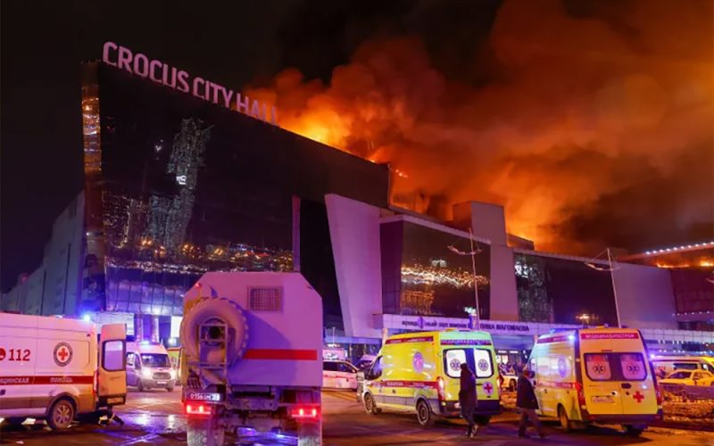 मस्को आक्रमणमा मृत्यु हुनेको सङ्ख्या ९३ पुग्यो,  दुई सन्दिग्ध पक्राउ