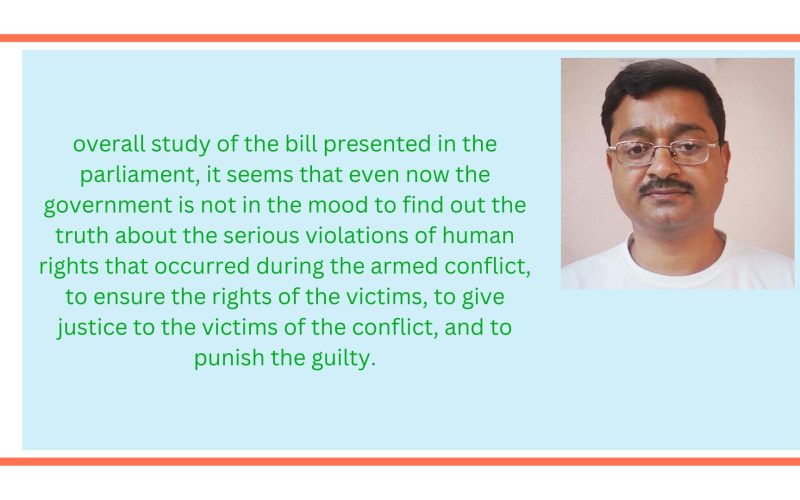 Truth determination and reconciliation bill 2023