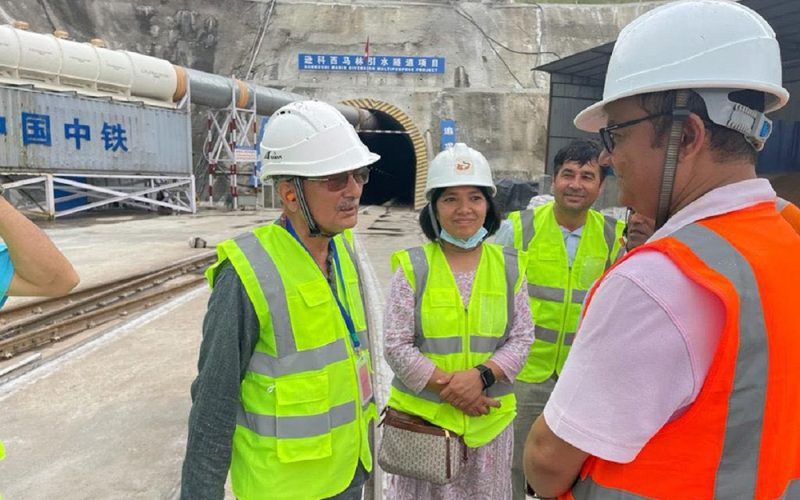 सुनकोसी डाइभर्सनको निरीक्षणपछि बाबुराम भन्छन्- कृषि क्रान्ति नै देशको समृद्धिको पहिलो आधार