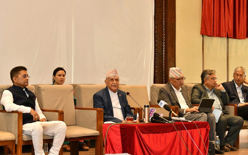 ओलीको असन्तुष्टि: बजेट अर्थमन्त्री र माओवादीप्रति ढल्कियो