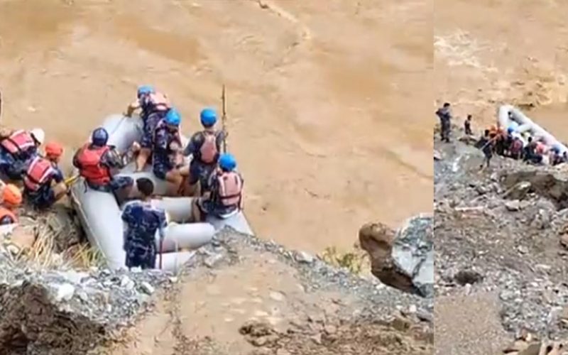 त्रिशूली नदीमा खसेका दुई वटा बसको खोजी कार्य जारी