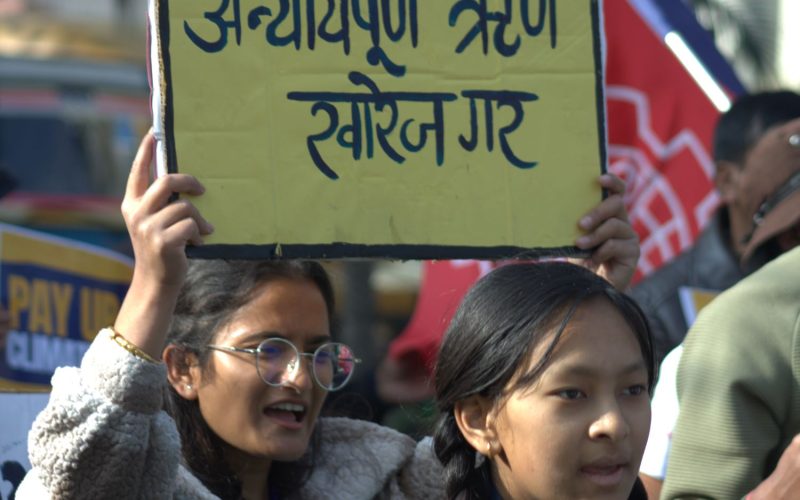 जलवायु अभियन्ताहरूद्वारा काठमाडौँसहित १६ सहरमा प्रदर्शन